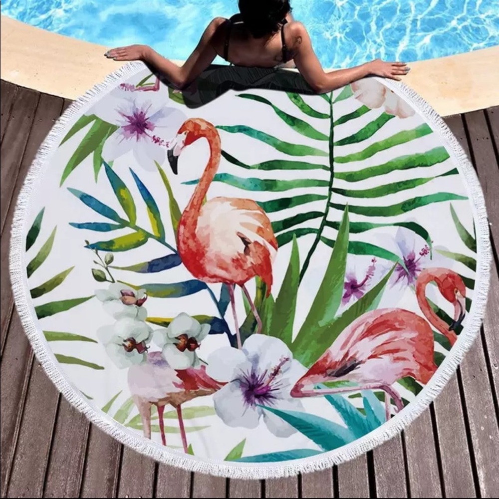 *NEW* Round Beach Towel 🏖